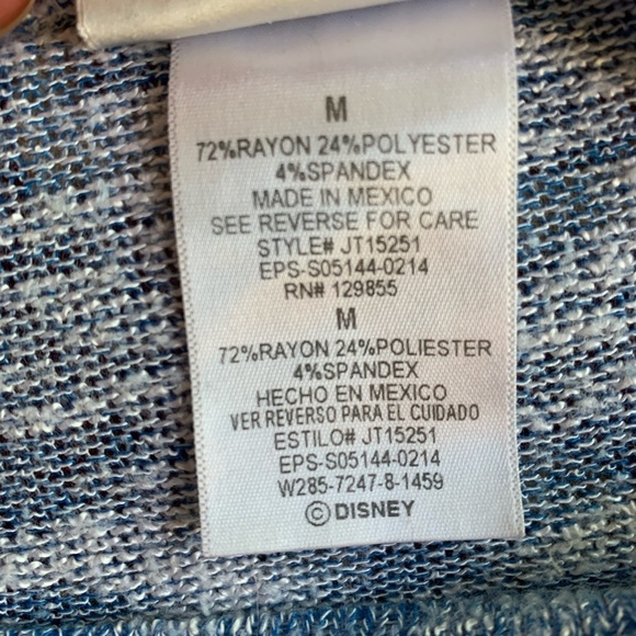 NWOT Disney Park Authentic Original T-shirt. Size M. - Picture 8 of 8